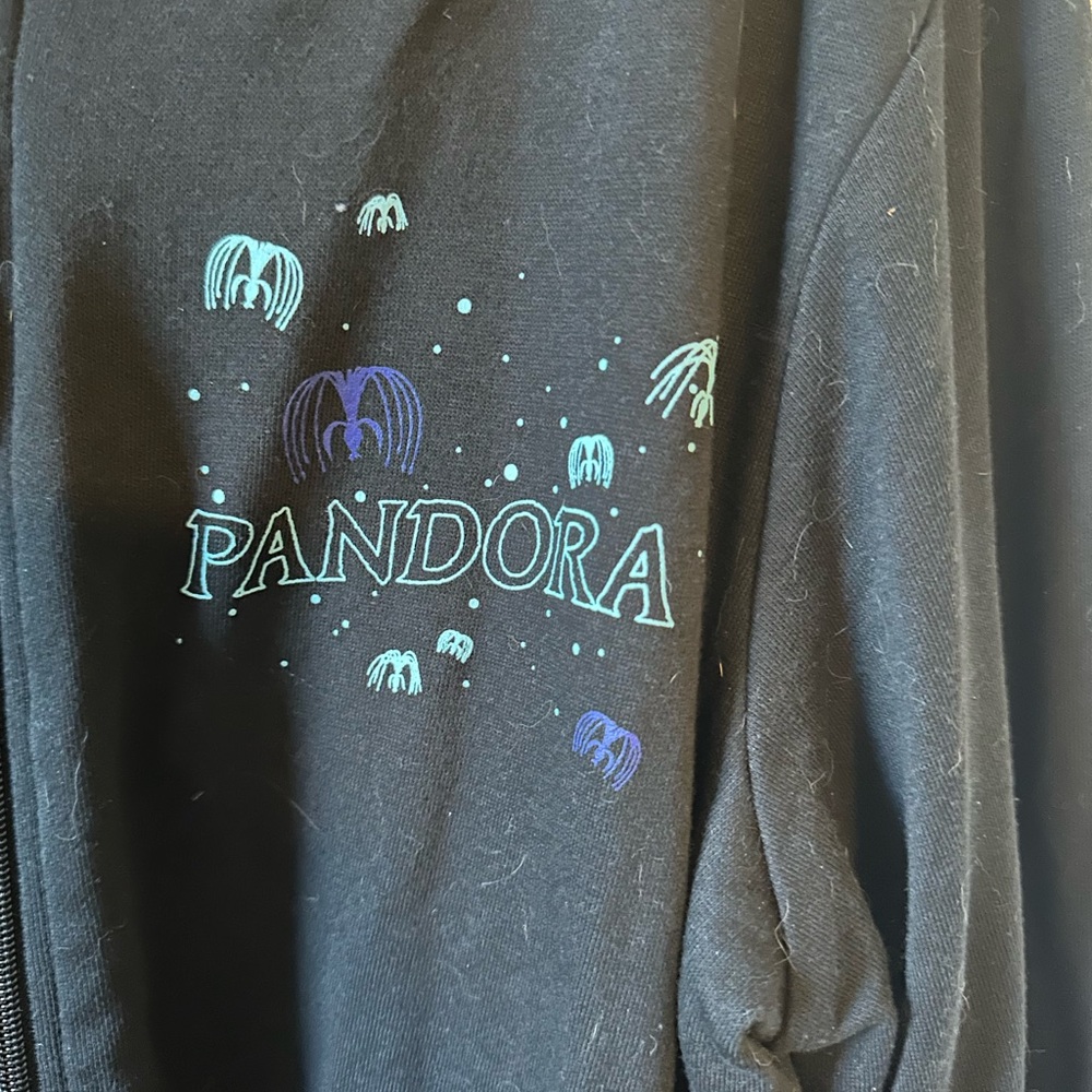 Disney Pandora Glow in the Dark Cotton Bomber Jacket Size 1X Never Worn - Picture 3 of 4